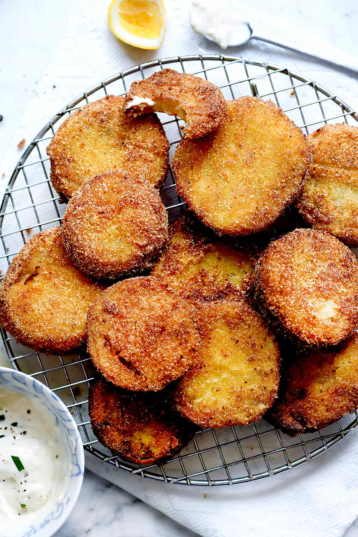 How to Make THE BEST Fried Green Tomatoes  foodiecrush .com