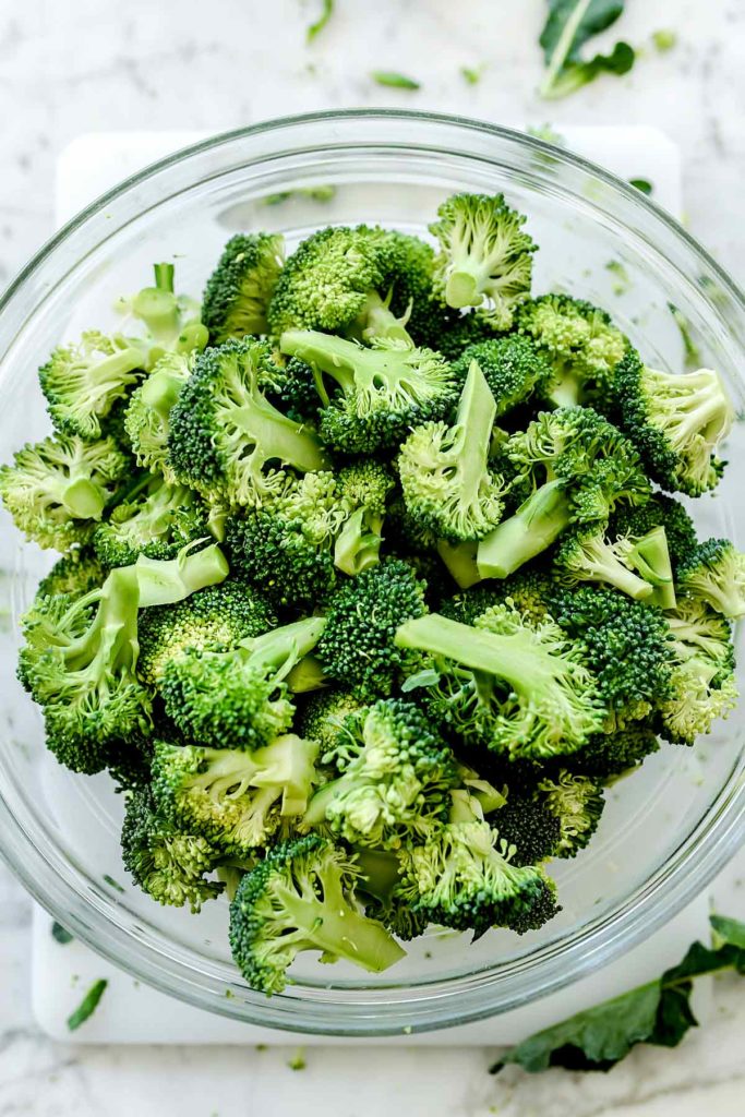 Broccoli in bowl | foodiecrush.com