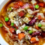 How to Make Minestrone Soup foodiecrush.com