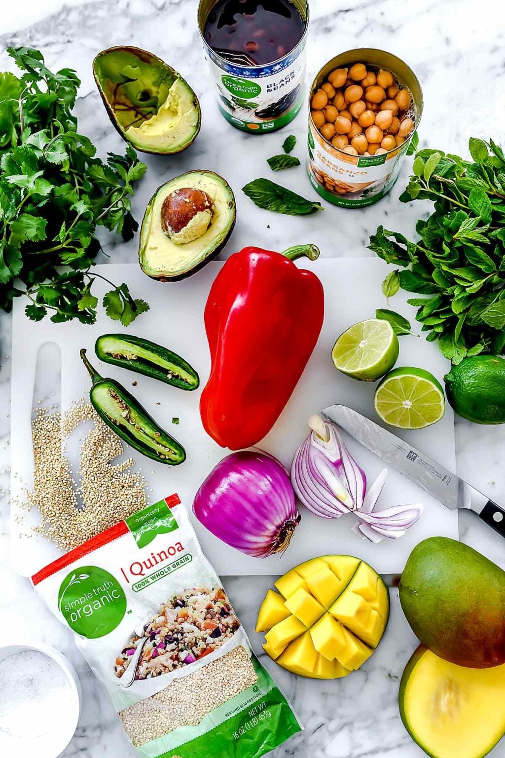 The BEST Healthy Quinoa Salad - foodiecrush.com