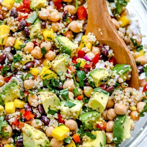 The BEST Healthy Quinoa Salad - foodiecrush.com