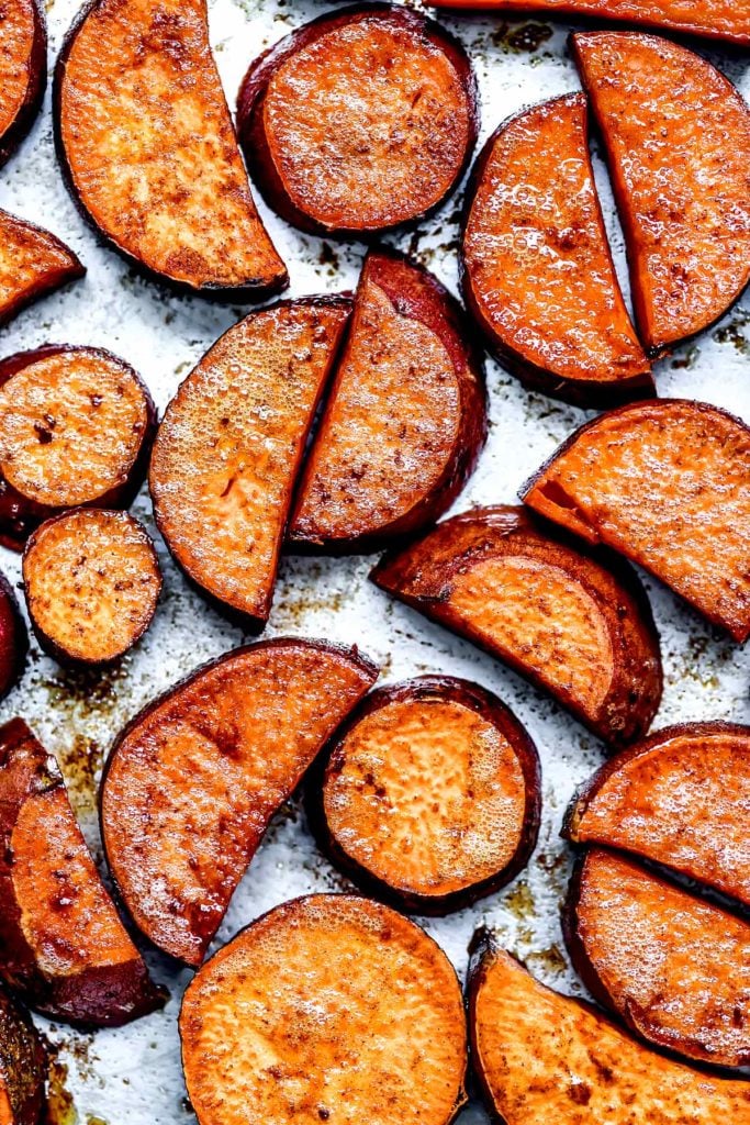 How to Make Maple Roasted Sweet Potatoes #healthy #oven #roasted #sweet #potatoes #easy #recipe