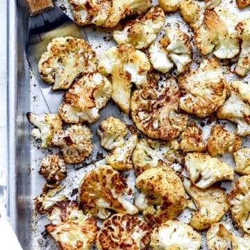 Roasted Cauliflower | foodiecrush.com