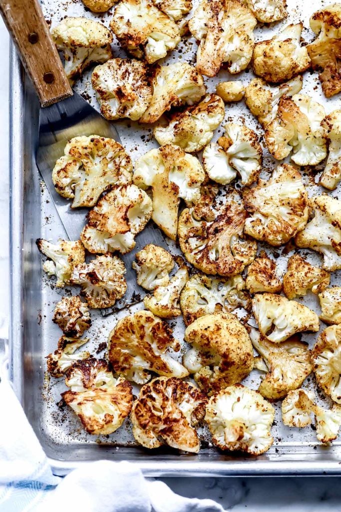Roasted Cauliflower | foodiecrush.com