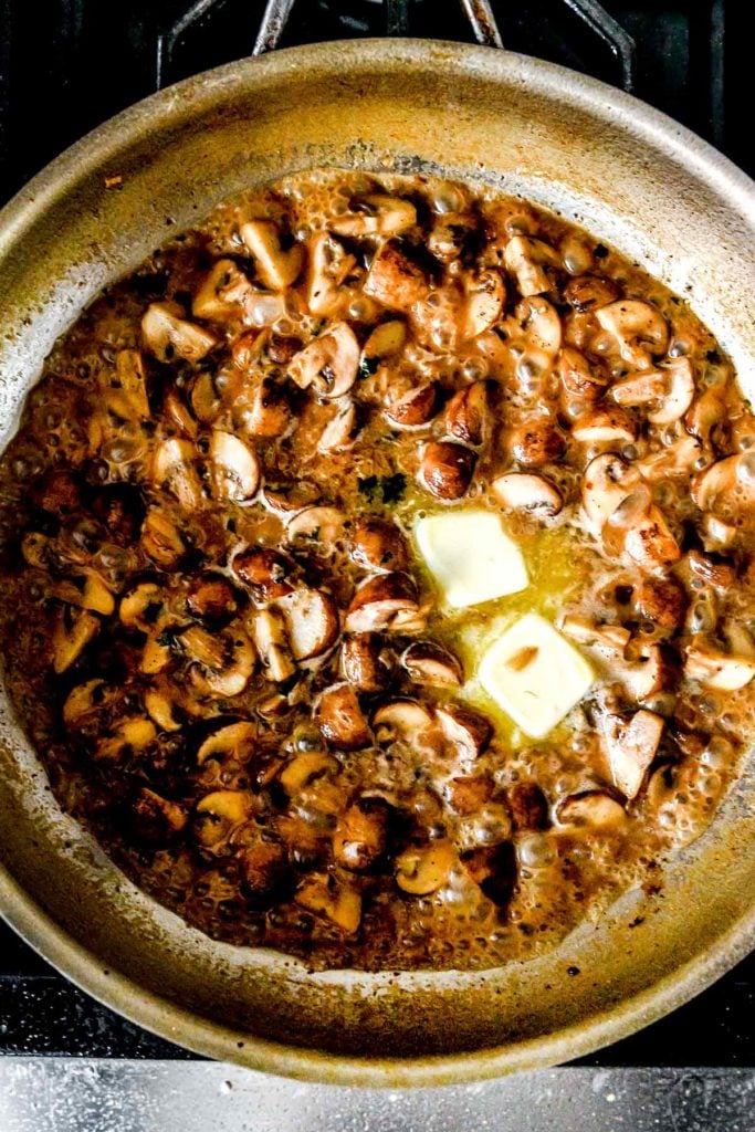 Mushrooms for Chicken Marsala | foodiecrush.com