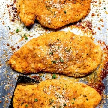 Parmesan Crusted Chicken | foodiecrush.com