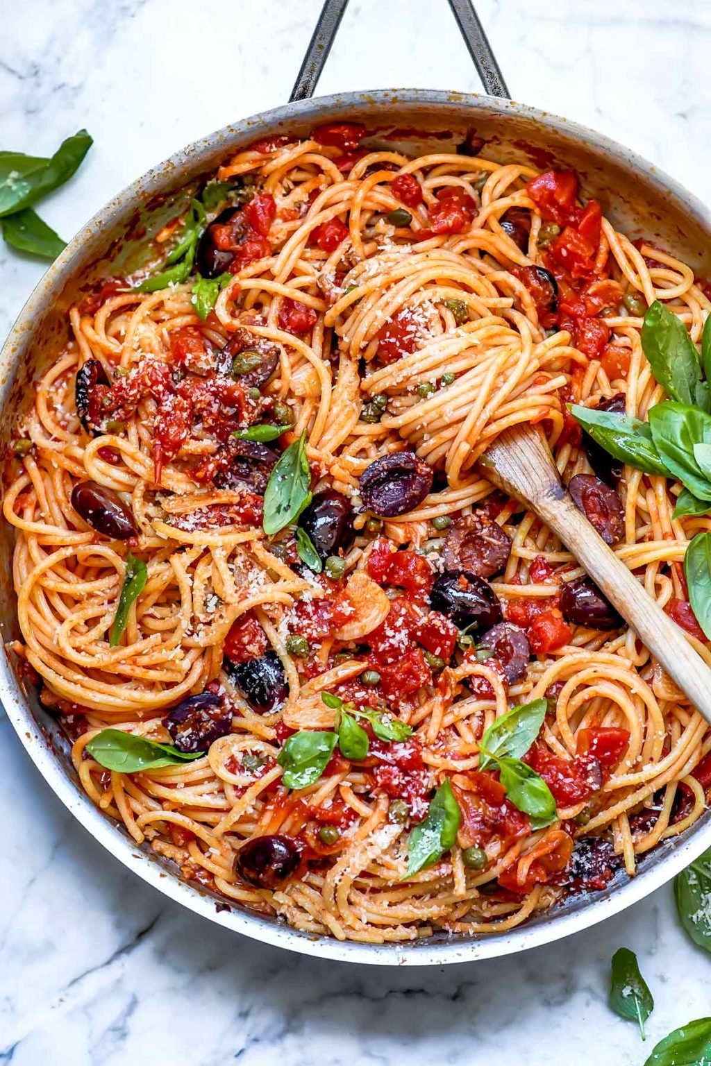 The BEST Pasta Puttanesca Recipe - foodiecrush .com
