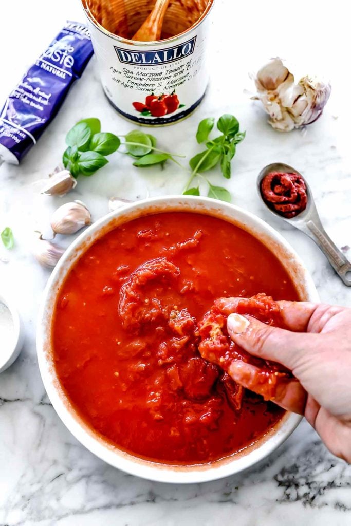 Crushed Whole Tomatoes | foodiecrush.com