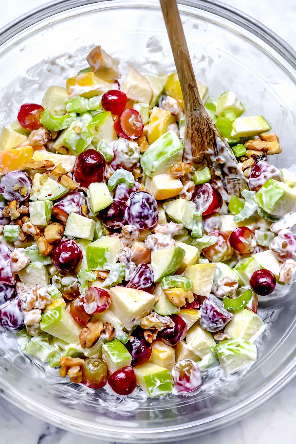 Classic Waldorf Salad - foodiecrush.com