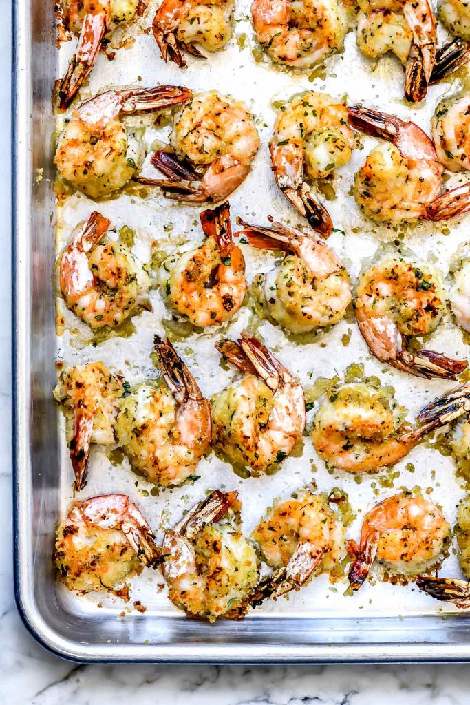 Baked Garlic Shrimp | foodiecrush.com