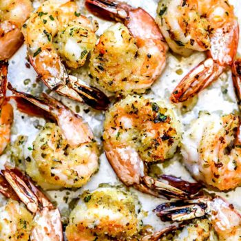 Baked Garlic Shrimp | foodiecrush.com