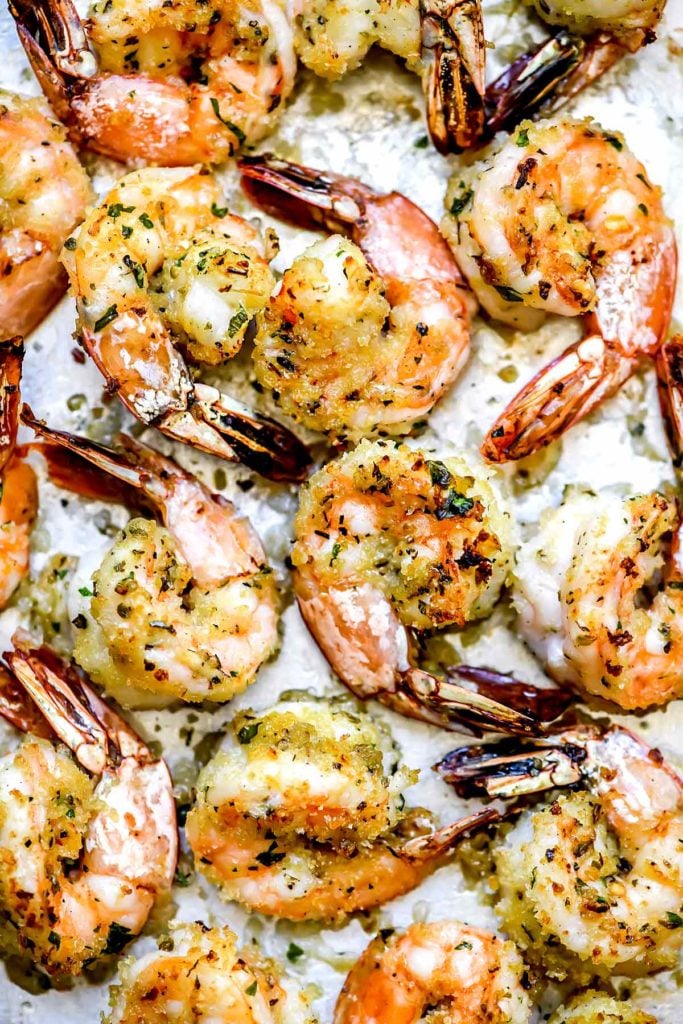 Baked Garlic Shrimp | foodiecrush.com