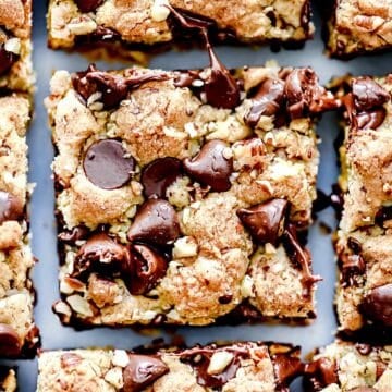 Chocolate Chip Cookie Bar | foodiecrush.com