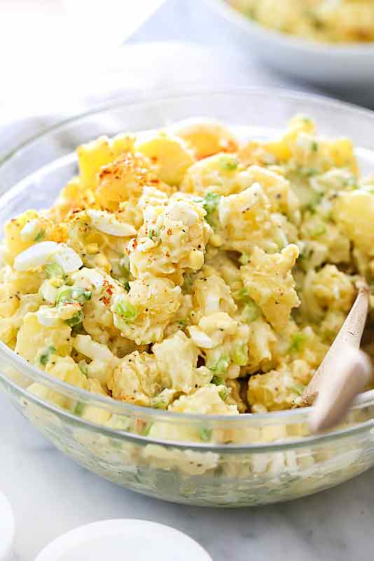 How to Make THE BEST Potato Salad Recipe | foodiecrush.com