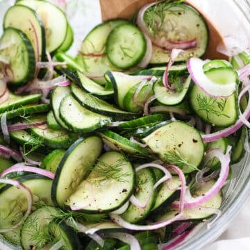 Cucumber Salad With Dill