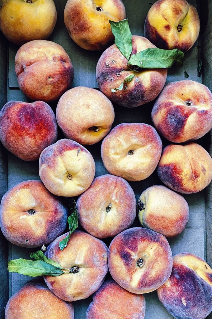 Peaches foodiecrush.com