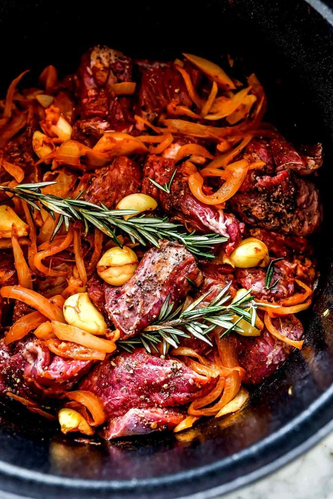 Tuscan Beef Stew Ingredients | foodiecrush.com