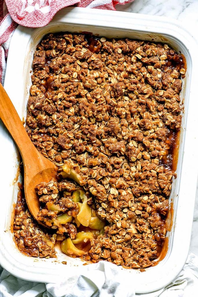 THE BEST Apple Crisp | foodiecrush.com