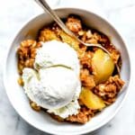 THE BEST Apple Crisp | foodiecrush.com