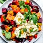 Roasted Beet and Ricotta Salad | foodiecrush.com