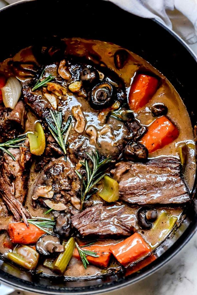 Mom's Pot Roast Recipe - foodiecrush.com (With the BEST Easy