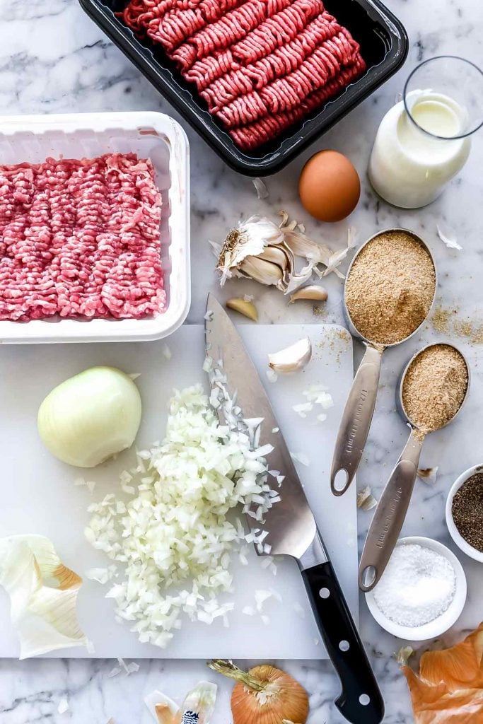 Swedish Meatballs Ingredients | foodiecrush.com
