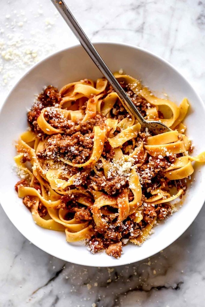 The BEST Bolognese Sauce Recipe 1 The BEST Bolognese | foodiecrush.com