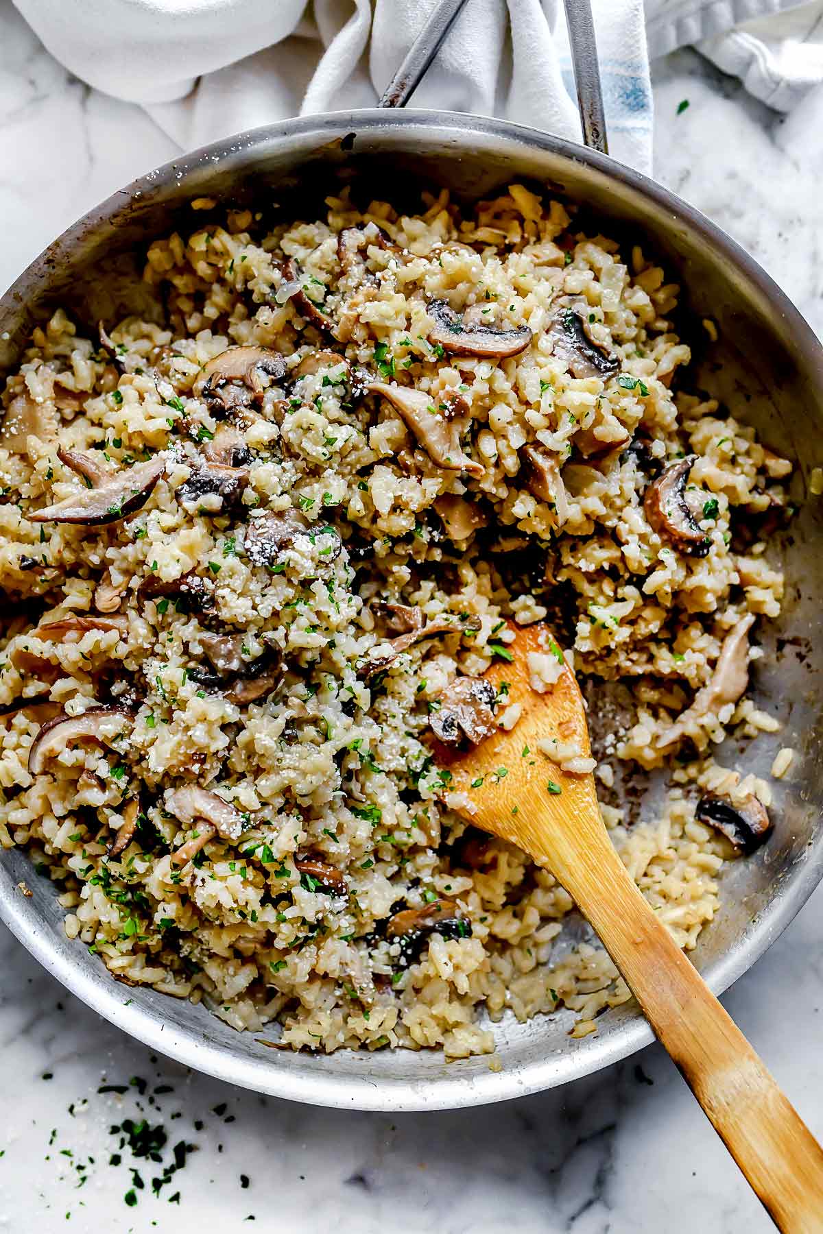The BEST Mushroom Risotto-image