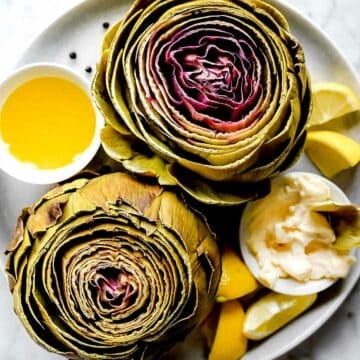 How to Cook Artichokes | foodiecrush.com