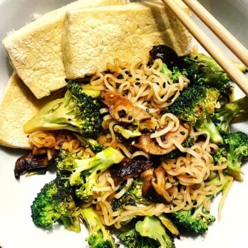 Ramen with Broccoli and Tofu foodiecrush.com