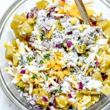 Ranch Potato Salad foodiecrush.com