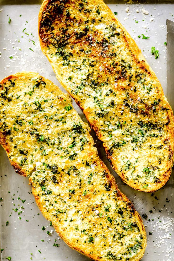 The BEST Garlic Bread foodiecrush.com