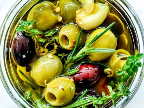 Green Marinated Sicilian Olives Recipe - Intentional Hospitality