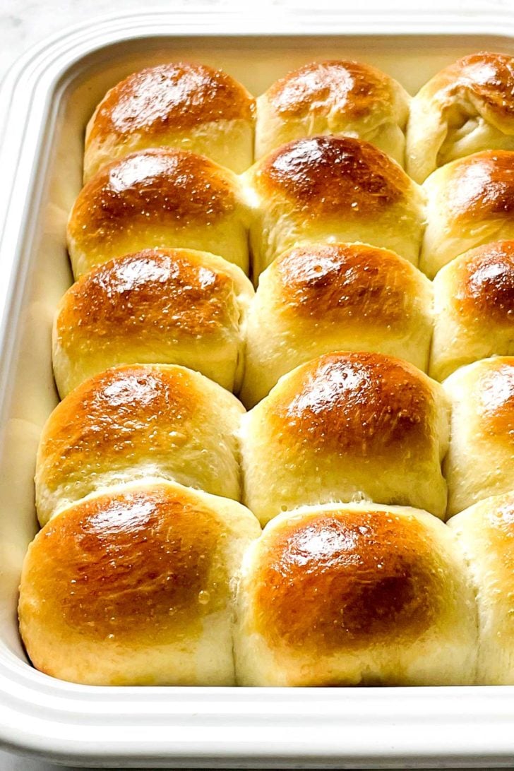 The BEST Easy Dinner Rolls foodiecrush.com