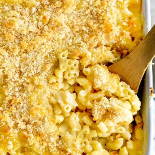 The BEST Baked Mac and Cheese | foodiecrush.com