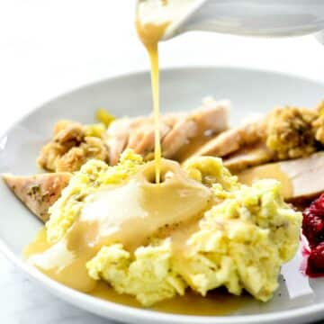 The BEST Turkey Gravy Recipe foodiecrush.com