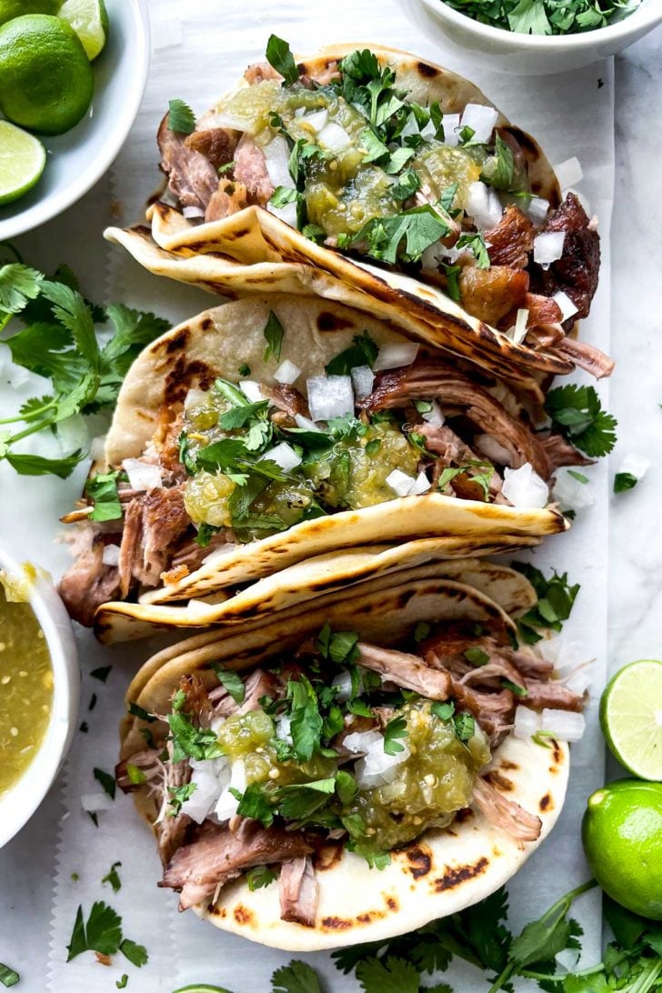 How to Make the BEST Carnitas Tacos foodiecrush.com