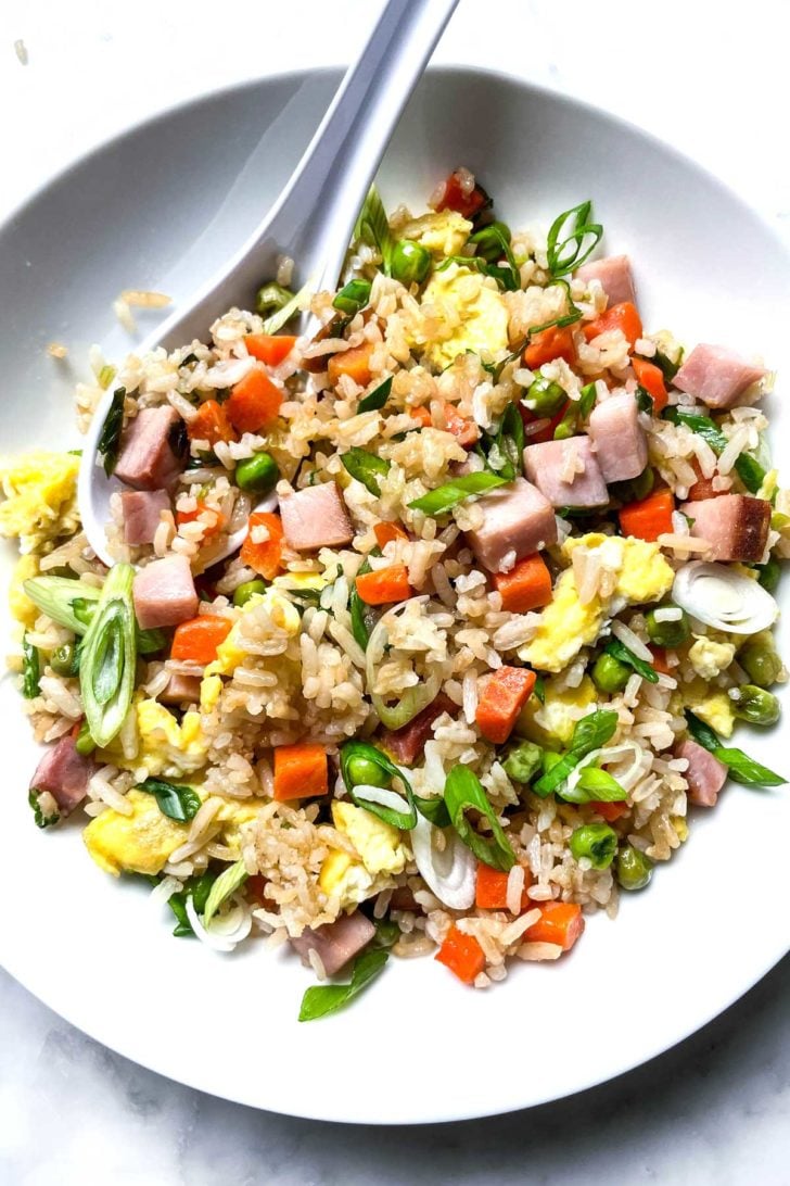 How to Make the BEST Fried Rice foodiecrush.com