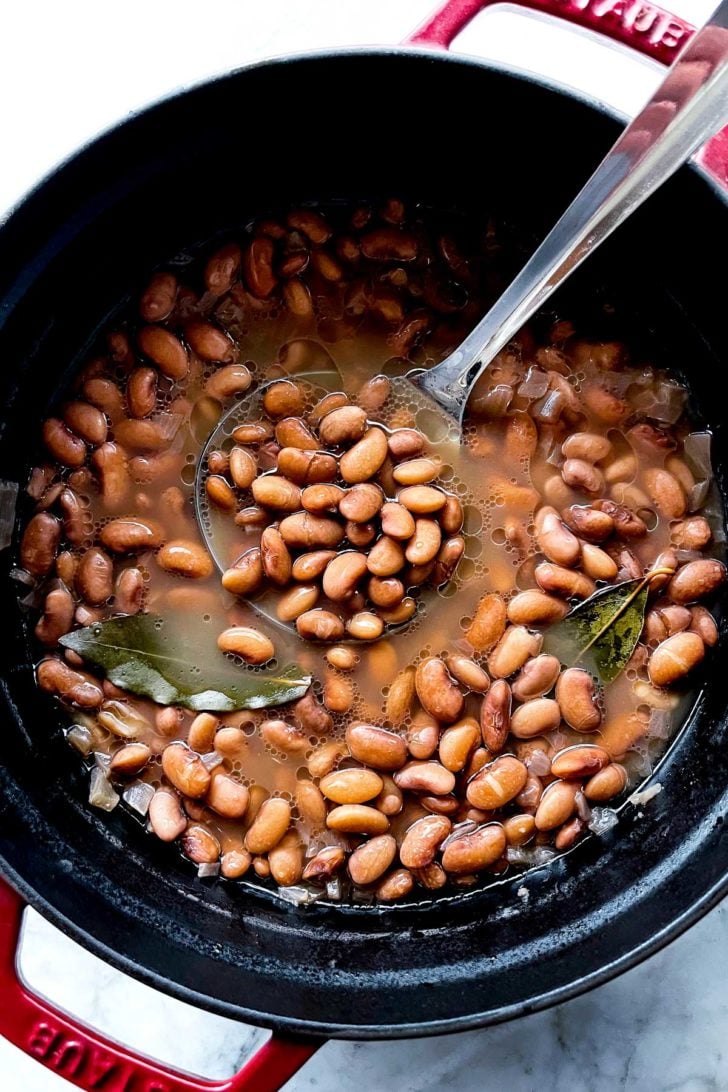 How to Make THE BEST Pinto Beans foodiecrush.com