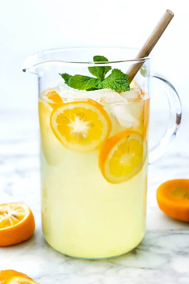 The BEST Lemonade Recipe foodiecrush.com