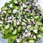 Cucumber and Feta Salad foodiecrush.com