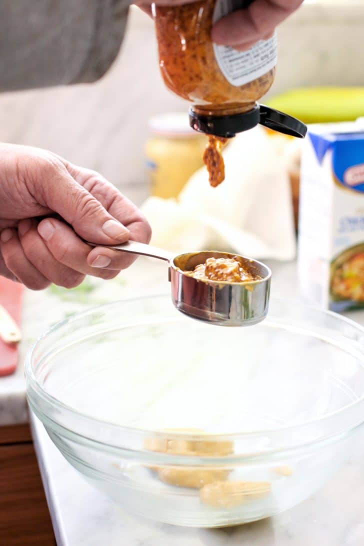 Honey Mustard Chicken ingredients foodiecrush.com
