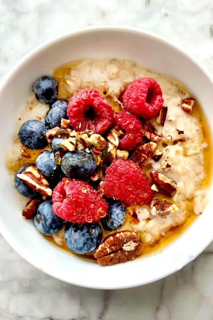 Oatmeal with Berries foodiecrush.com