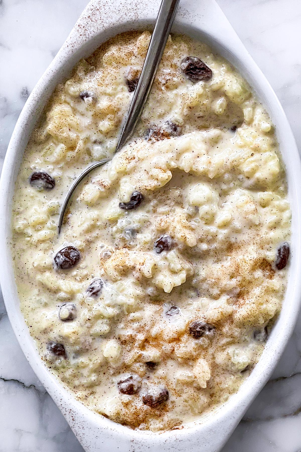 THE BEST Rice Pudding foodiecrush.com
