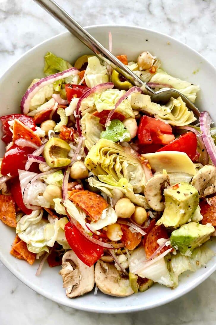 Chopped Salad foodiecrush.com