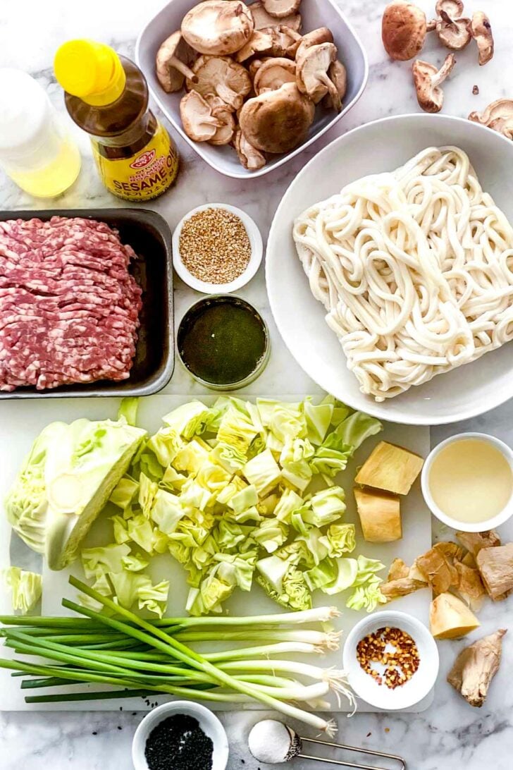What's In Udon Stir Fry Yaki Udon foodiecrush.com