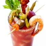 The BEST Bloody Mary Recipe and DIY Bloody Mary Bar foodiecrush.com