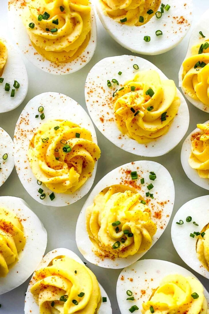 Deviled Eggs foodiecrush.com