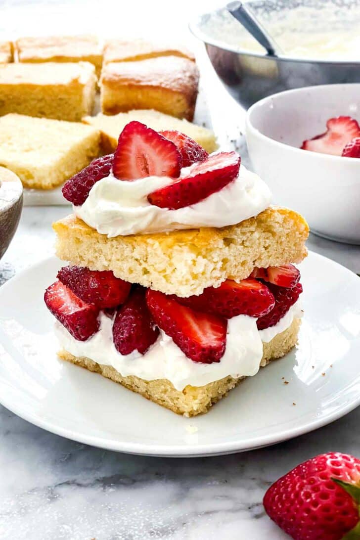Strawberry Shortcake ingredients foodiecrush.com