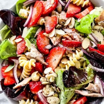 Strawberry and Tuna Salad foodiecrush.com